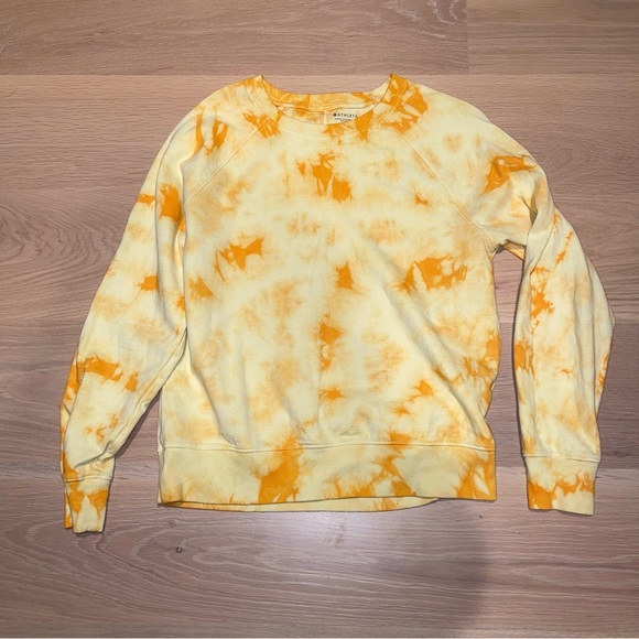 ATHLETA Women’s Sundown Sweatshirt Tie Dye Size Small - Picture 2 of 6